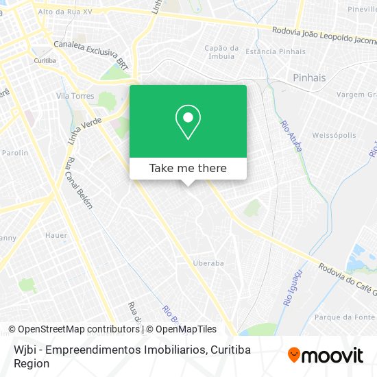 Wjbi - Empreendimentos Imobiliarios map
