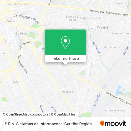 S.R.N. Sistemas de Informacoes map