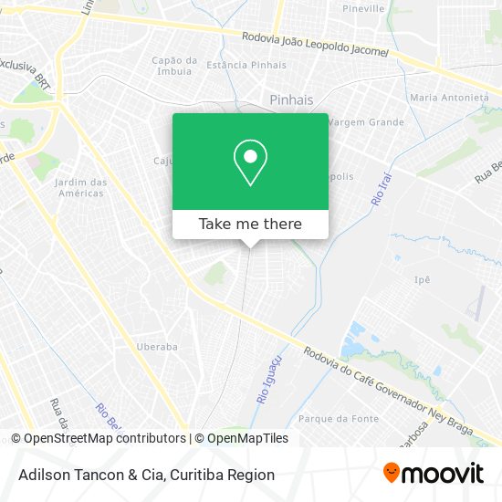 Adilson Tancon & Cia map