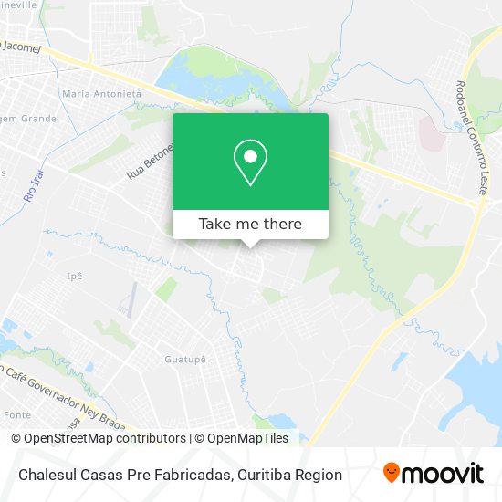 Chalesul Casas Pre Fabricadas map