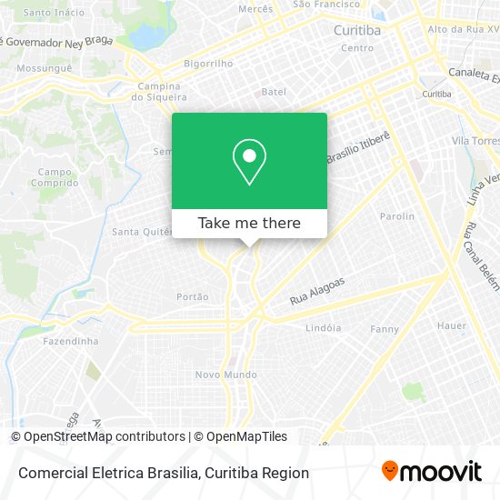 Mapa Comercial Eletrica Brasilia