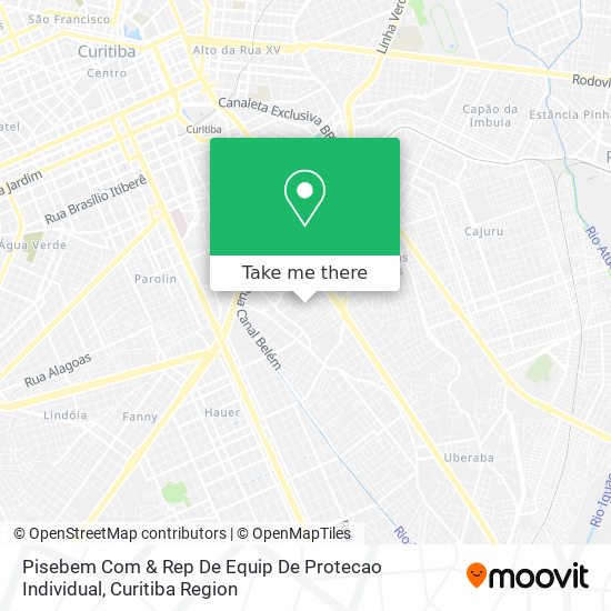 Pisebem Com & Rep De Equip De Protecao Individual map