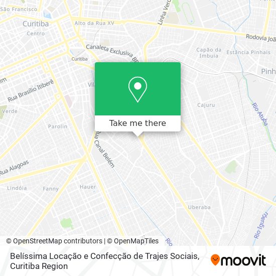 Belíssima Locação e Confecção de Trajes Sociais map