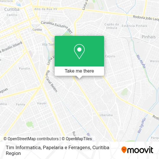 Tim Informatica, Papelaria e Ferragens map
