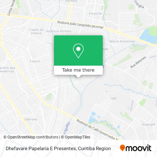 Dhefavare Papelaria E Presentes map