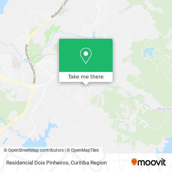 Residencial Dois Pinheiros map