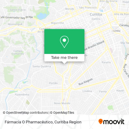 Fármacia O Pharmacêutico map