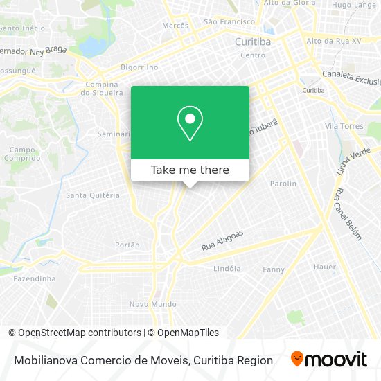 Mobilianova Comercio de Moveis map