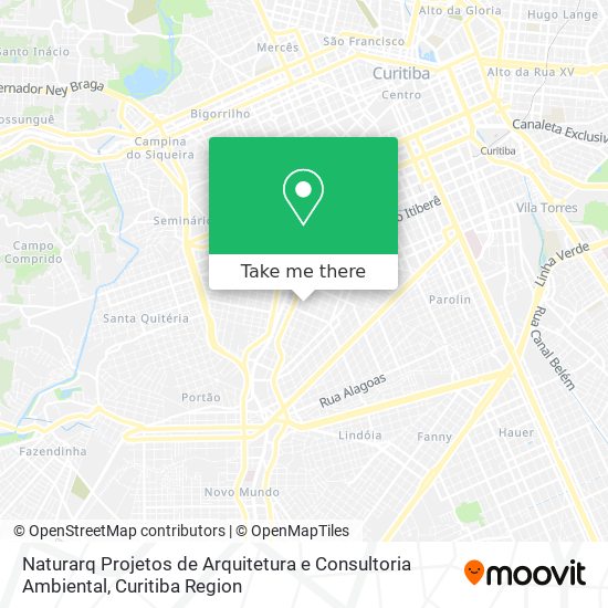 Naturarq Projetos de Arquitetura e Consultoria Ambiental map