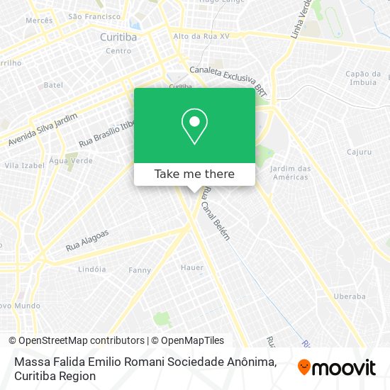 Massa Falida Emilio Romani Sociedade Anônima map