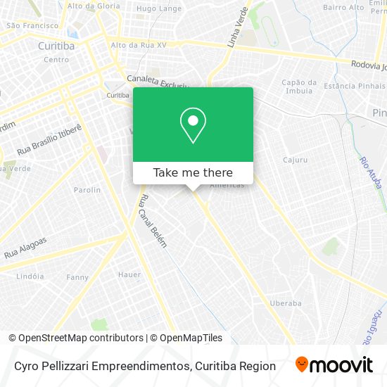 Cyro Pellizzari Empreendimentos map