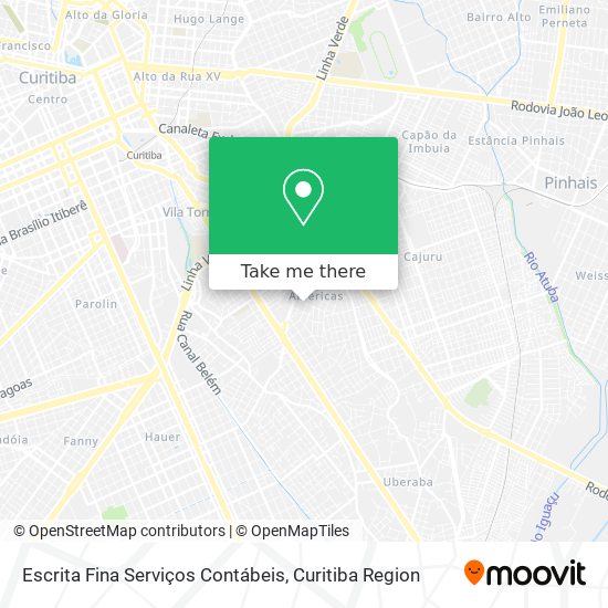 Escrita Fina Serviços Contábeis map