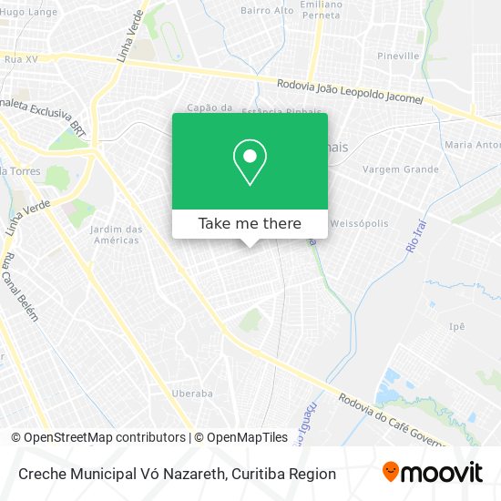 Creche Municipal Vó Nazareth map
