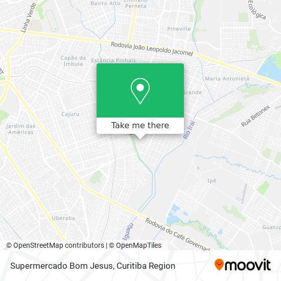 Supermercado Bom Jesus map