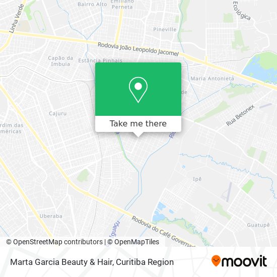 Marta Garcia Beauty & Hair map