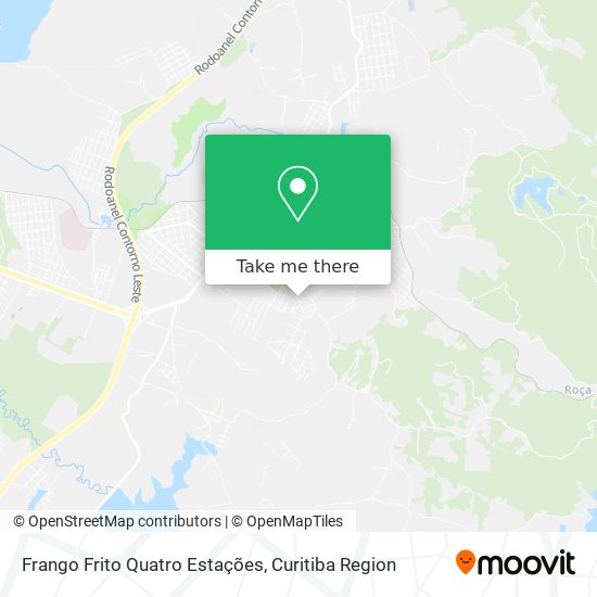 Frango Frito Quatro Estações map