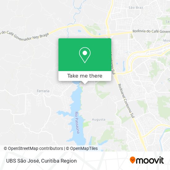 UBS São José map