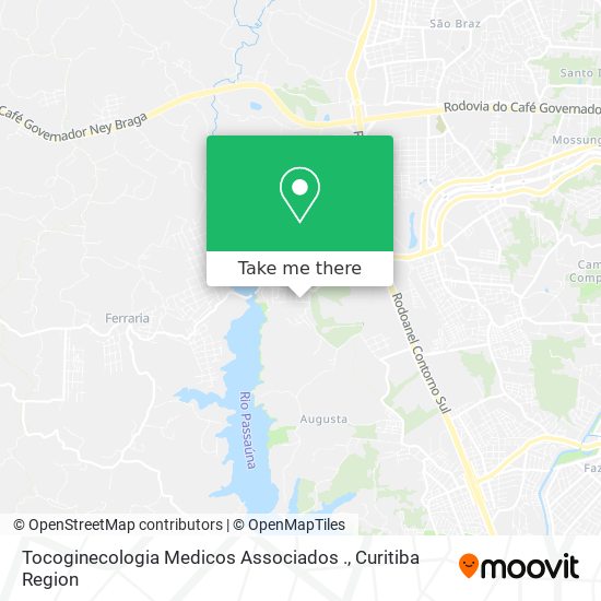 Tocoginecologia Medicos Associados . map