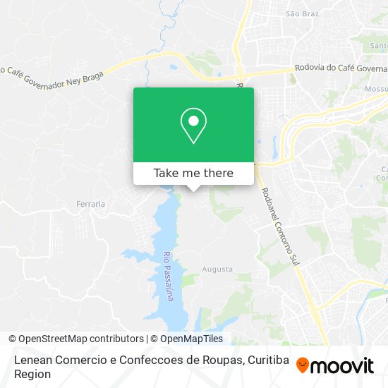 Lenean Comercio e Confeccoes de Roupas map