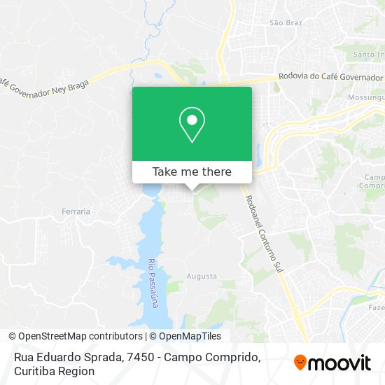 Rua Eduardo Sprada, 7450 - Campo Comprido map