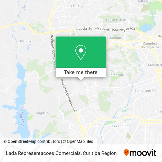 Lada Representacoes Comerciais map