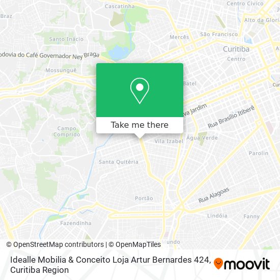 Idealle Mobilia & Conceito Loja Artur Bernardes 424 map