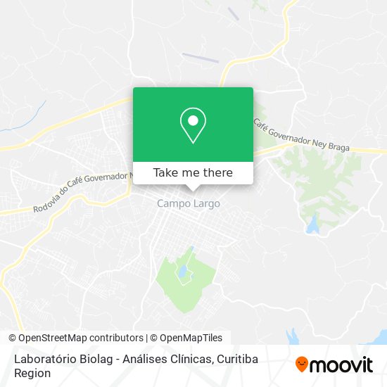 Laboratório Biolag - Análises Clínicas map