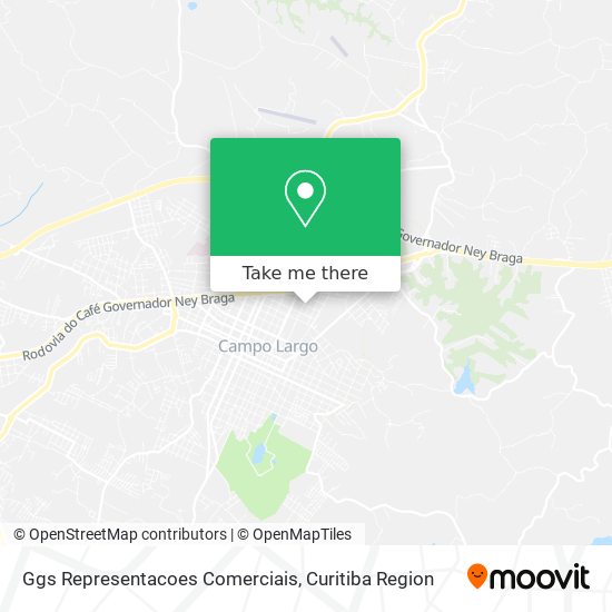 Ggs Representacoes Comerciais map