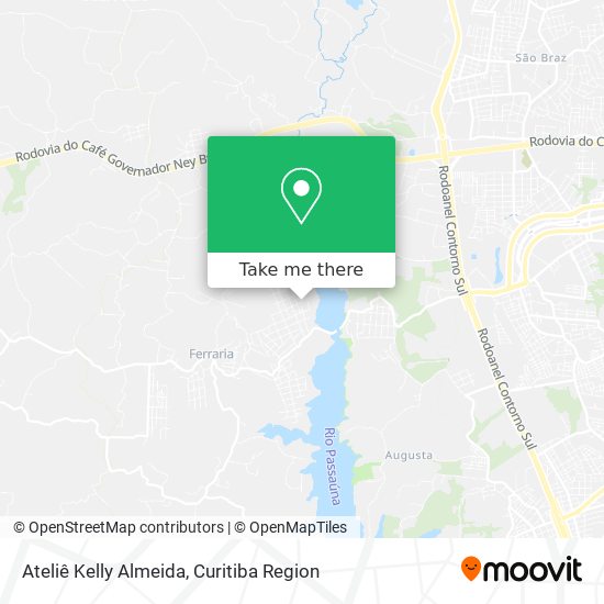 Ateliê Kelly Almeida map