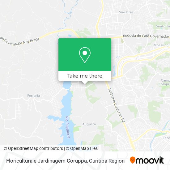 Floricultura e Jardinagem Coruppa map