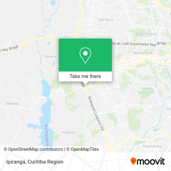 Ipiranga map