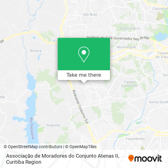 Associação de Moradores do Conjunto Atenas II map