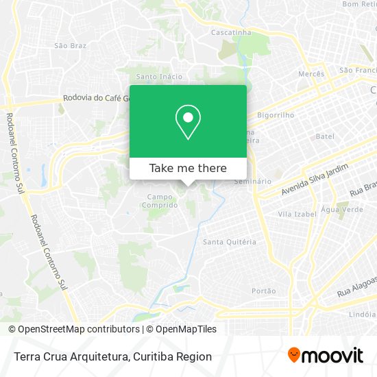 Terra Crua Arquitetura map