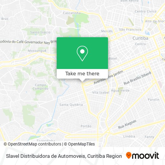 Slavel Distribuidora de Automoveis map
