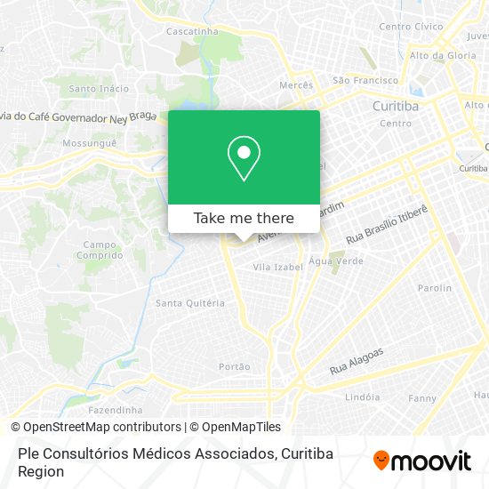 Ple Consultórios Médicos Associados map
