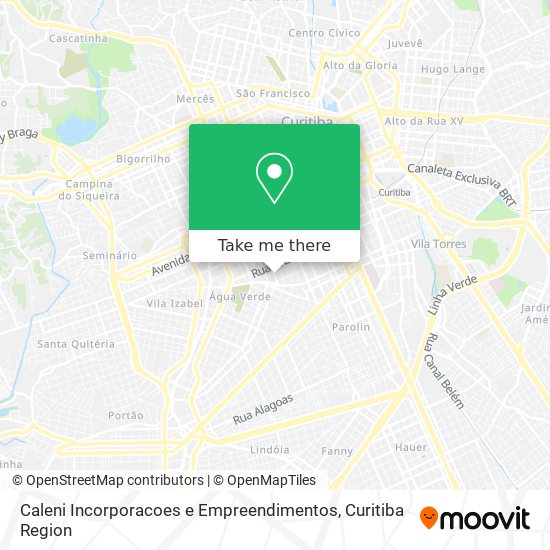 Caleni Incorporacoes e Empreendimentos map