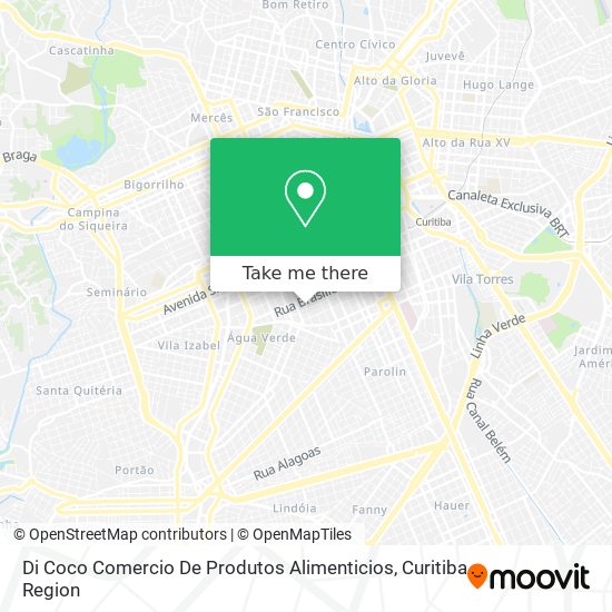 Di Coco Comercio De Produtos Alimenticios map