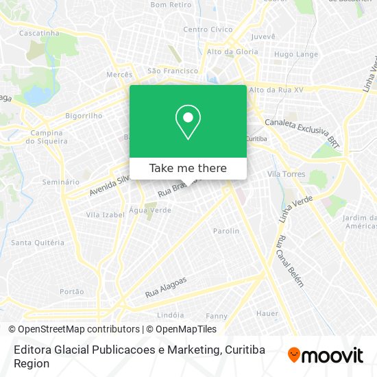 Editora Glacial Publicacoes e Marketing map