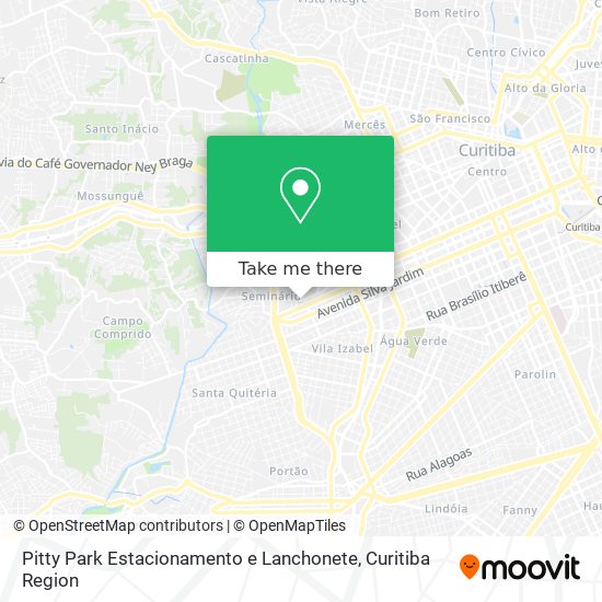 Pitty Park Estacionamento e Lanchonete map