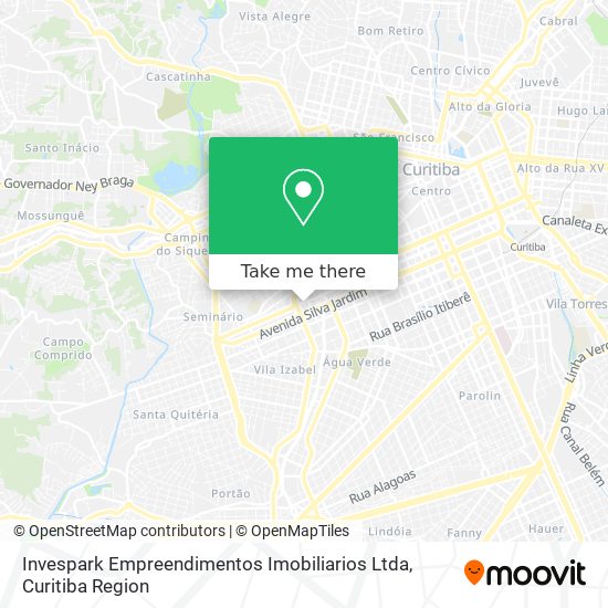 Invespark Empreendimentos Imobiliarios Ltda map