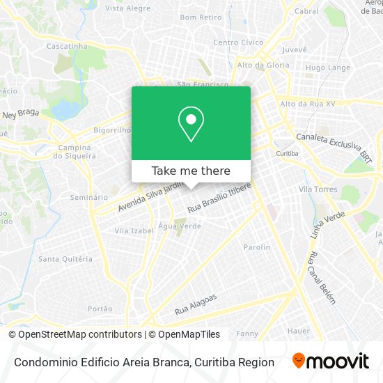 Condominio Edificio Areia Branca map