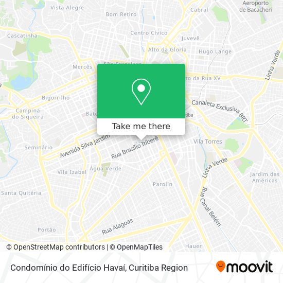 Condomínio do Edifício Havaí map