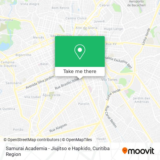 Samurai Academia - Jiujitso e Hapkido map