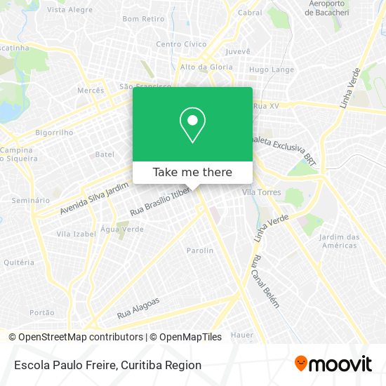 Escola Paulo Freire map