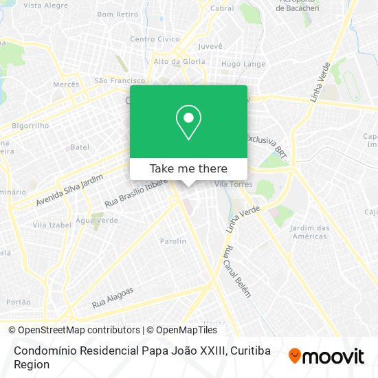 Condomínio Residencial Papa João XXIII map