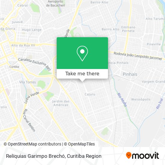 Relíquias Garimpo Brechó map