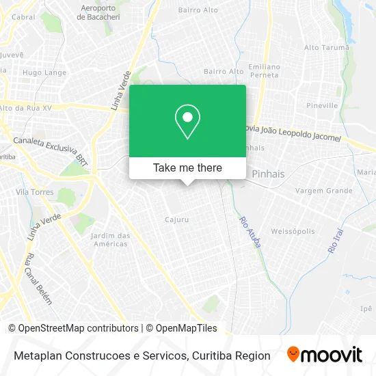 Metaplan Construcoes e Servicos map