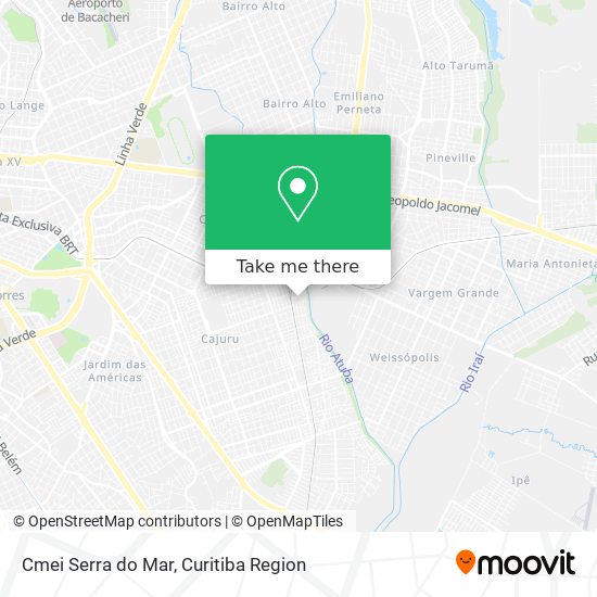 Cmei Serra do Mar map