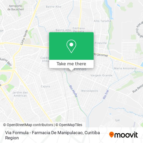 Via Formula - Farmacia De Manipulacao map