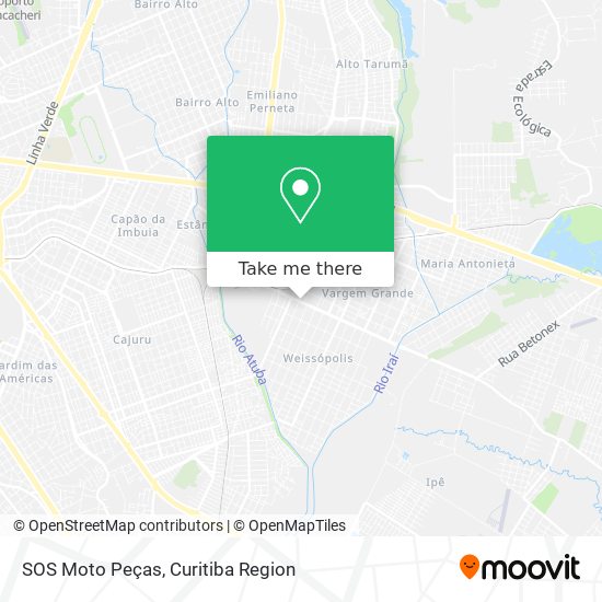 SOS Moto Peças map